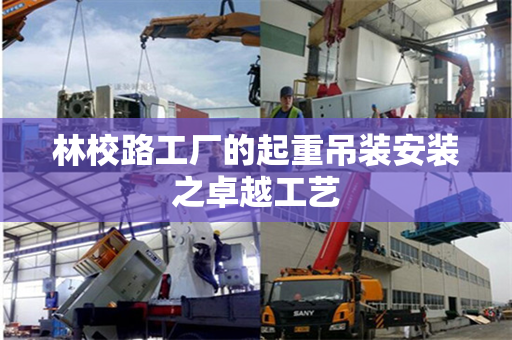 林校路工厂的起重吊装安装之卓越工艺