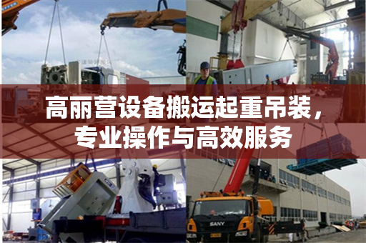 高丽营设备搬运起重吊装，专业操作与高效服务
