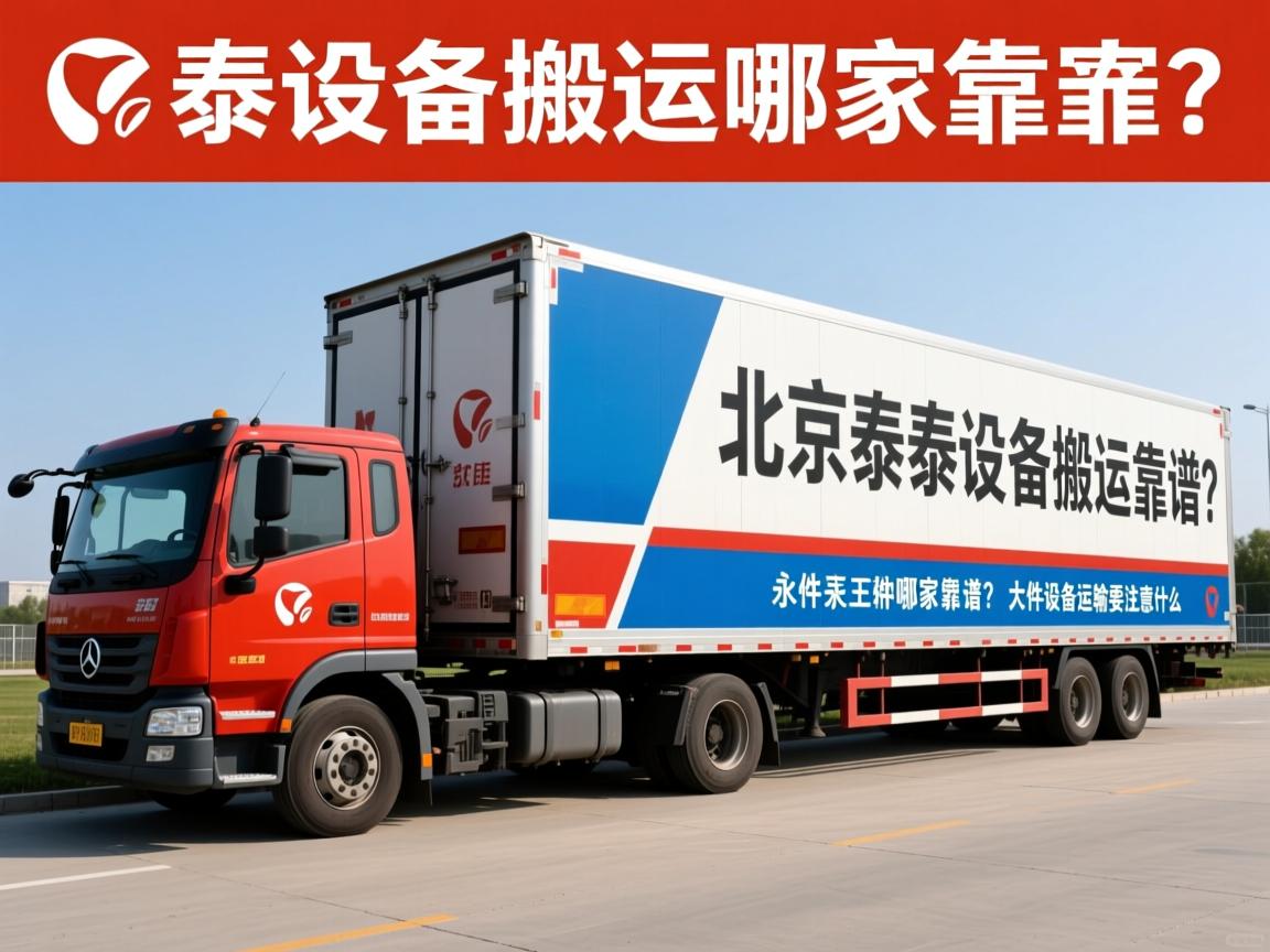 北京永泰设备搬运哪家靠谱？大件设备运输要注意什么