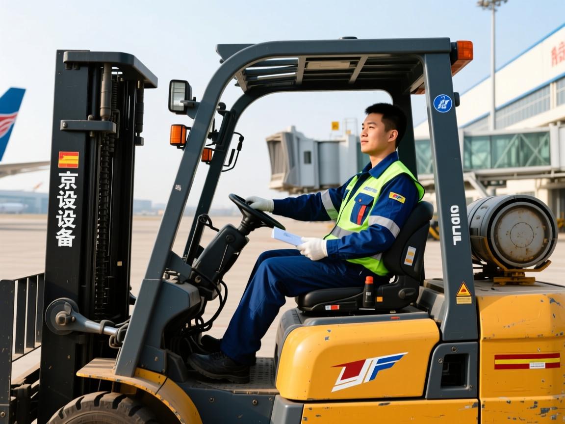 北京设备搬运工厂招聘，新手如何应聘机场叉车司机岗位？