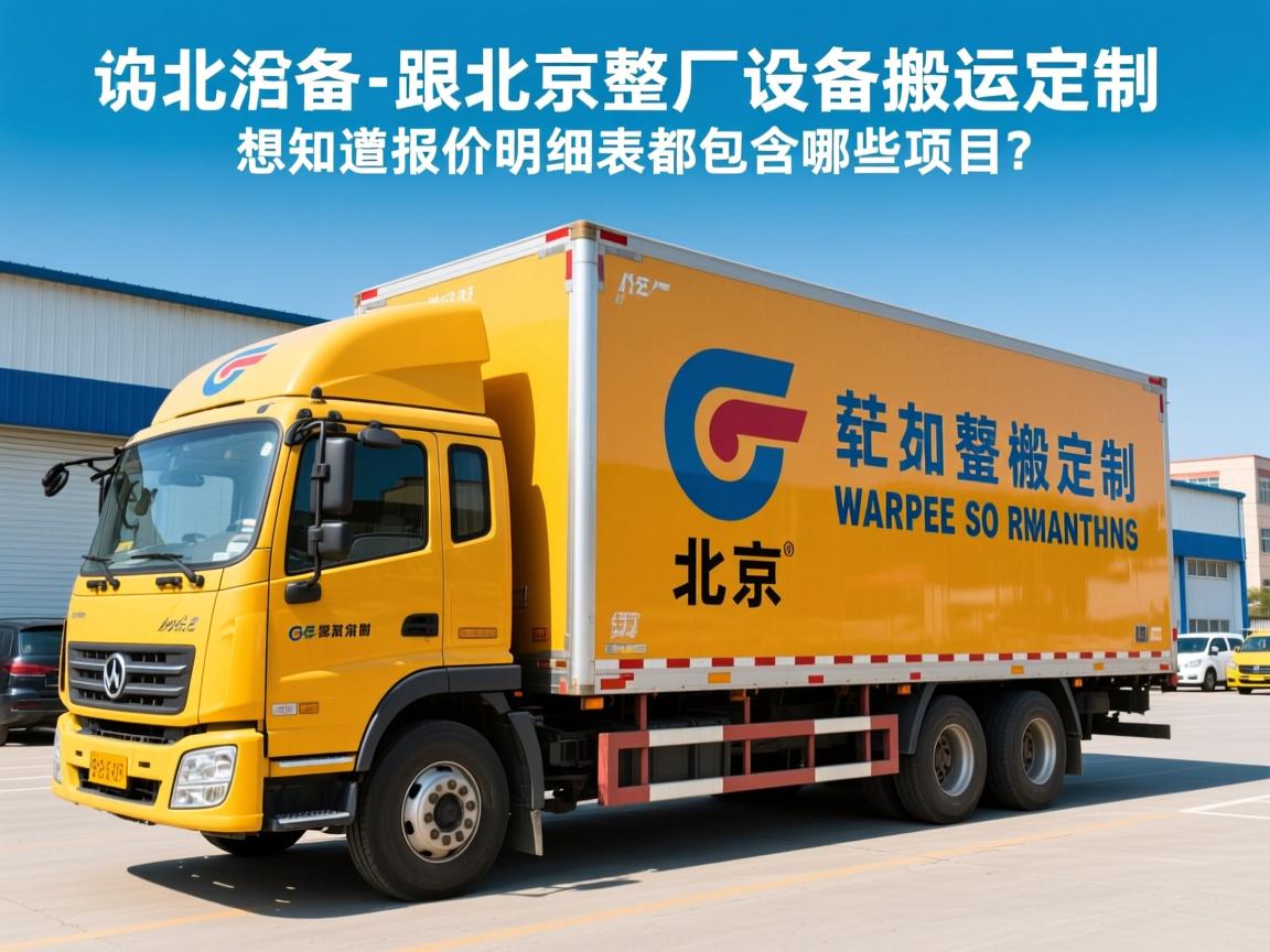 北京整厂设备搬运定制_想知道报价明细表都包含哪些项目？
