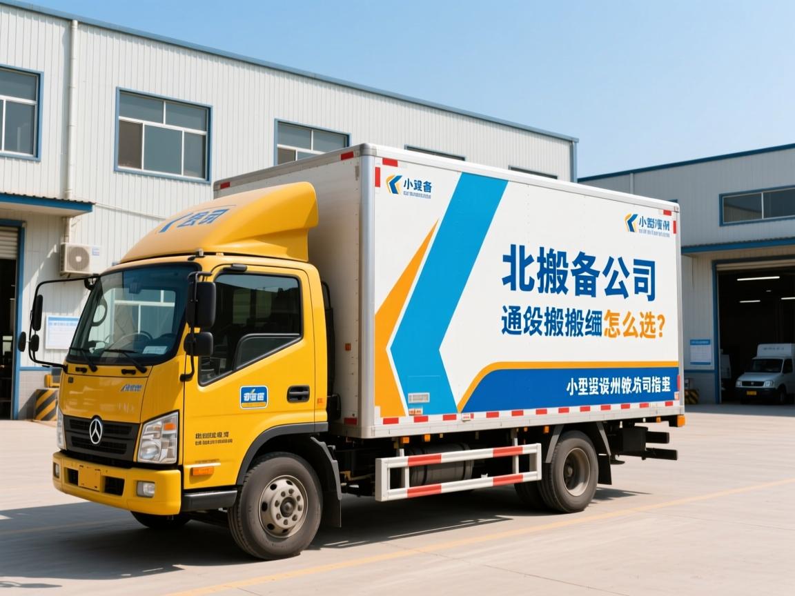 北京通州设备搬运公司怎么选？小型设备搬运的收费明细与避坑指南