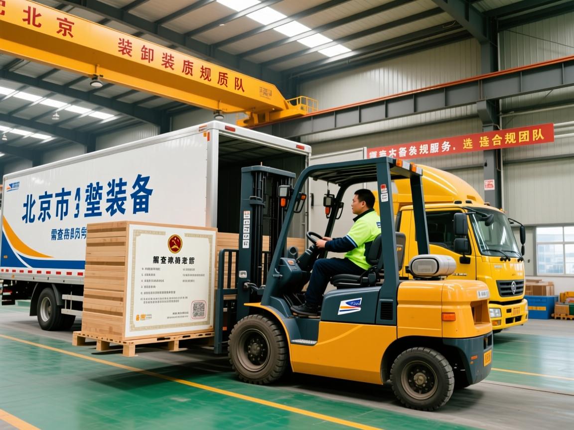 北京市大型设备装卸搬运工厂大型设备装卸搬运服务怎么选合规团队？需查哪些资质要求？