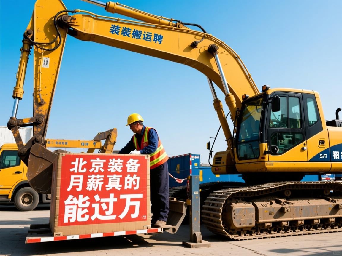 北京设备吊装搬运工招聘，月薪真的能过万吗？