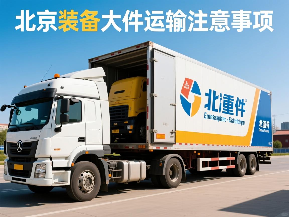 北京重件设备搬运_大件运输注意事项有哪些核心要点？