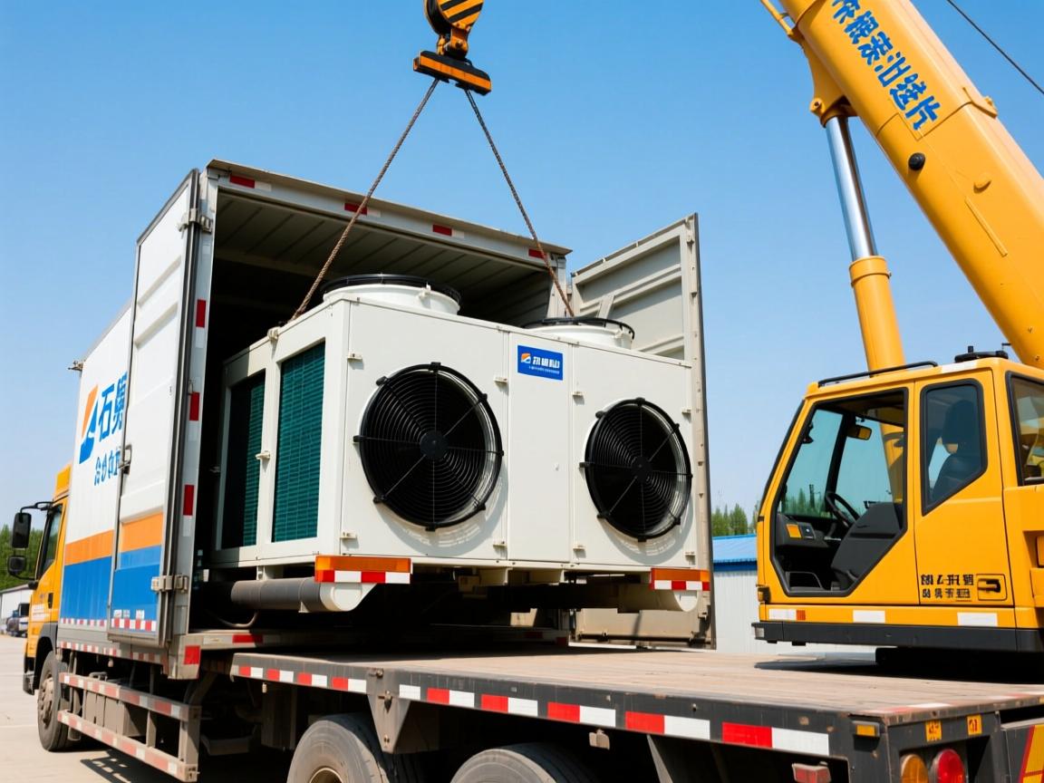 北京石景山设备安装搬运：冷水机组如何安全搬运就位_机器装卸吊装公司服务怎么样？