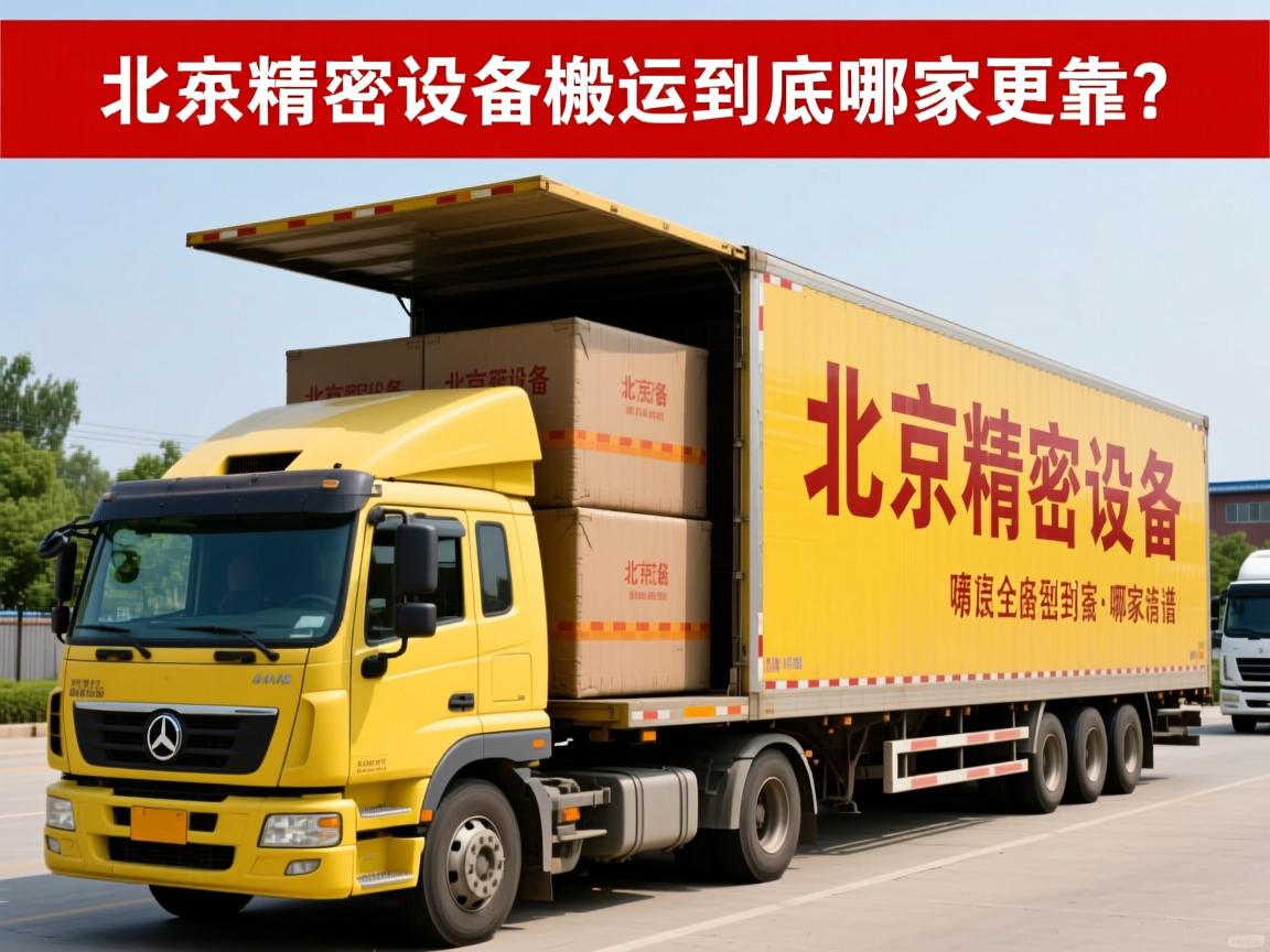 北京精密设备搬运到底哪家更靠谱？