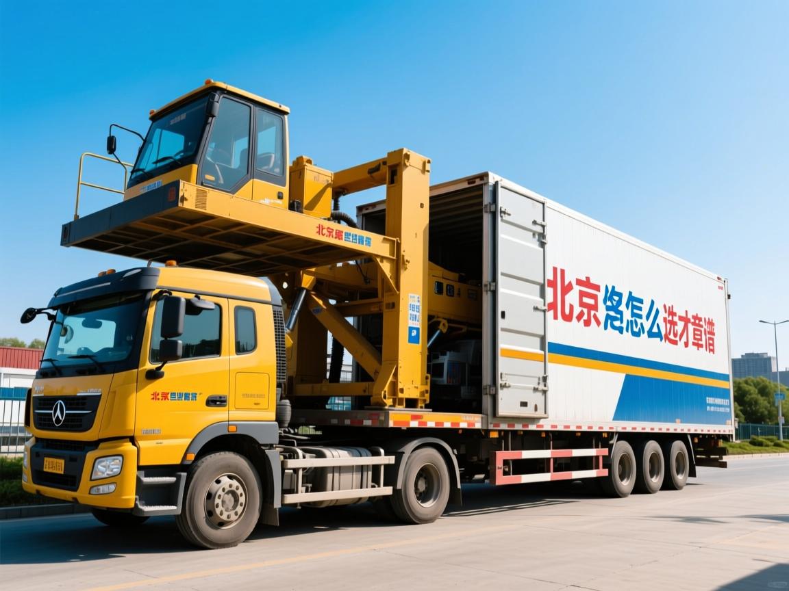 北京大型设备搬运该怎么选才靠谱？
