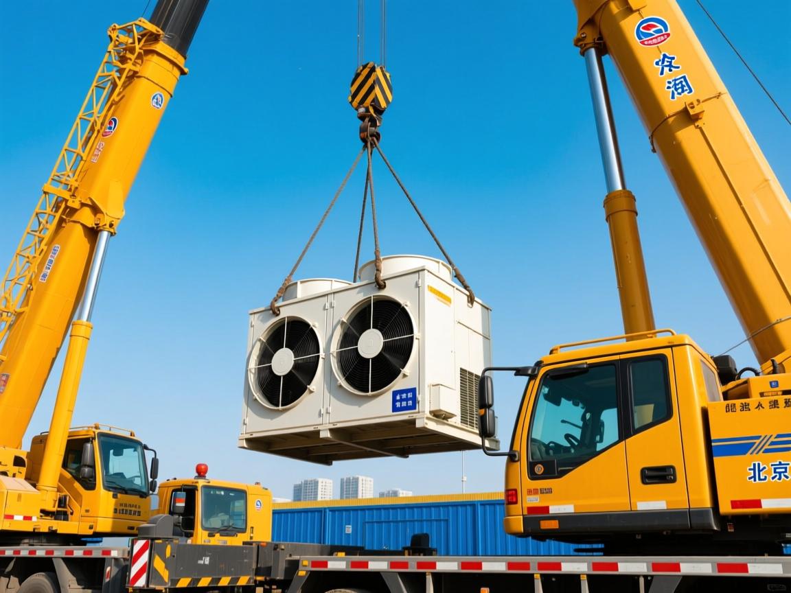 北京设备吊装服务，冷水机组吊装搬运需要注意哪些关键点？