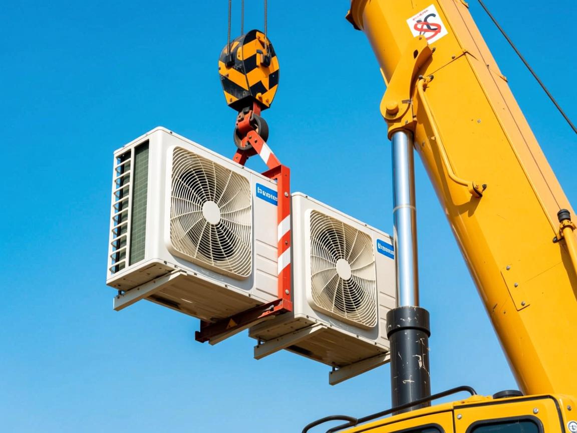 北京制冷设备吊装价格查询，空调机组吊装就位多少钱？费用明细一览