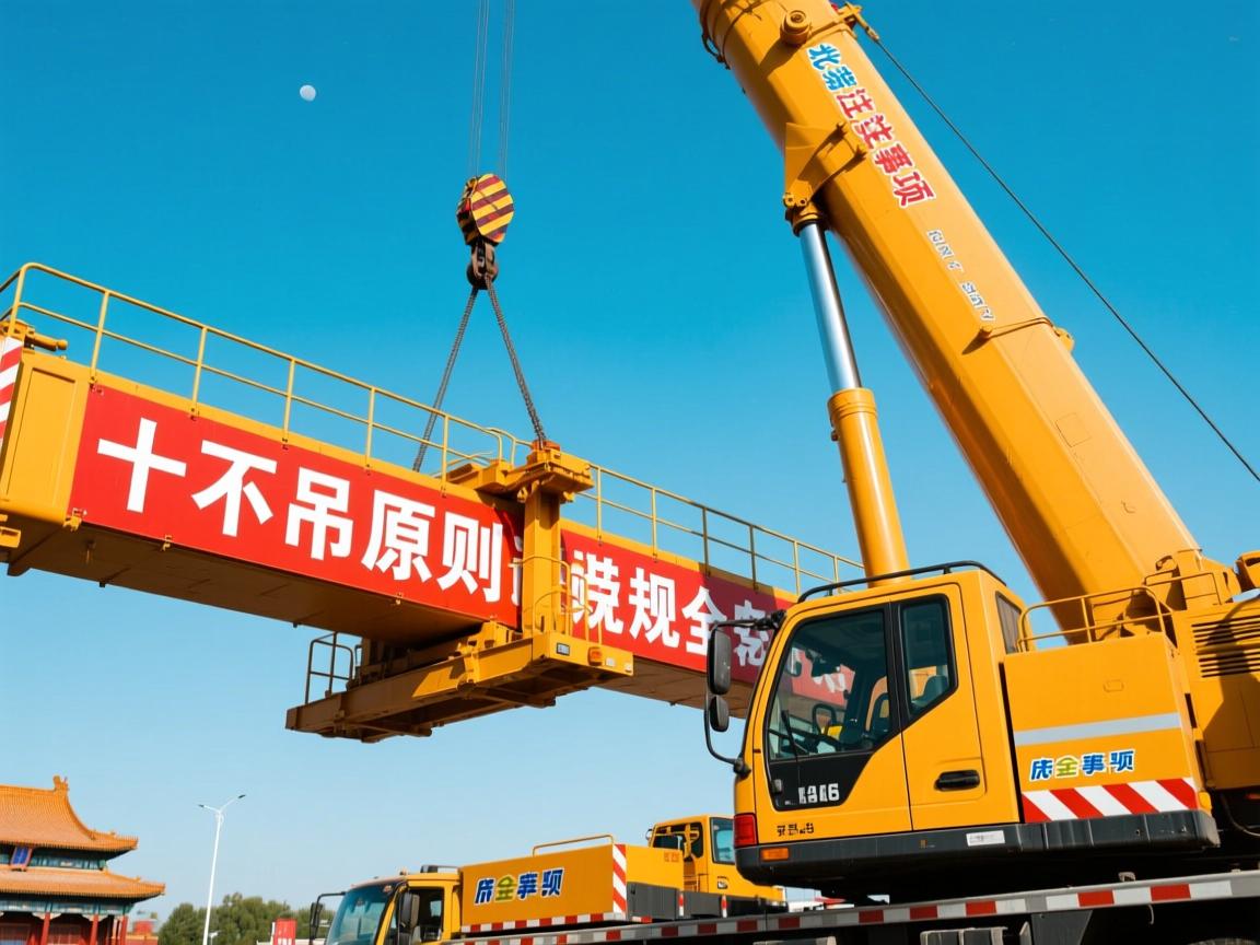 北京设备吊装注意事项_大型设备吊装安全规范有哪些？十不吊原则怎么落实？