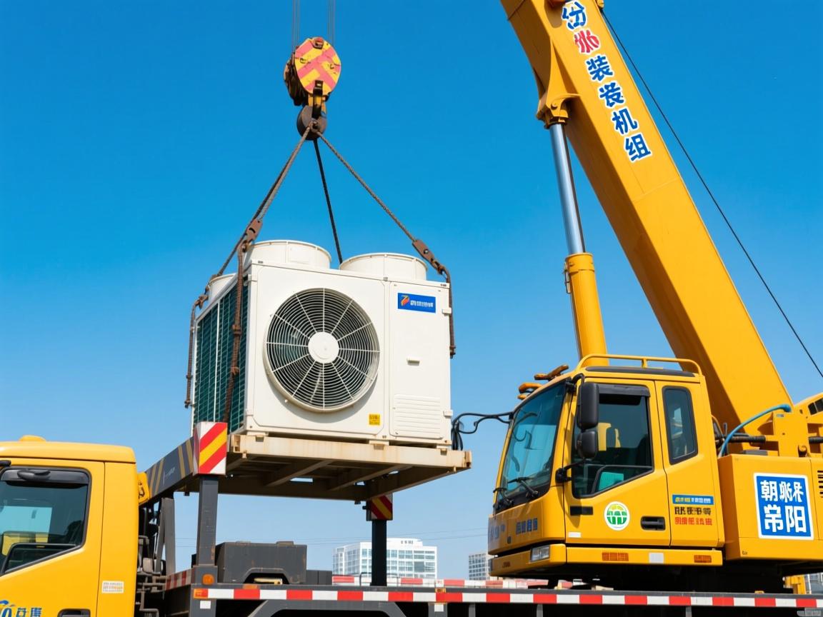北京朝阳设备吊装搬运：冷水机组专业吊装需要注意哪些关键环节？