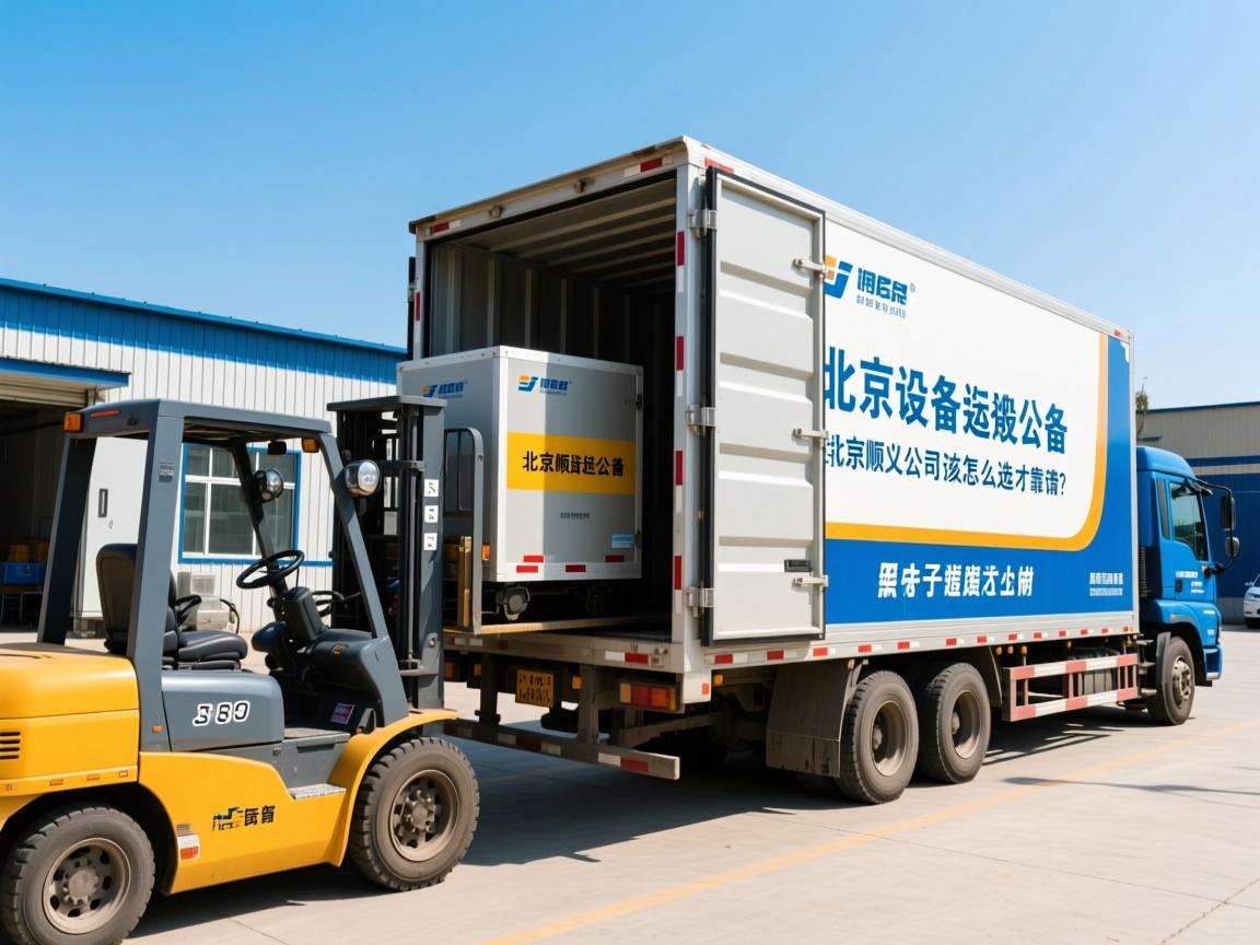 北京顺义设备搬运公司该怎么选才靠谱？