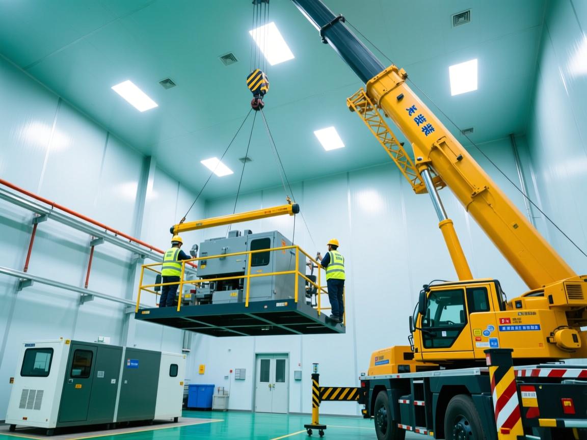 北京精密设备吊装安装：无尘车间安装有何特殊要求？高层吊装如何保证安全？