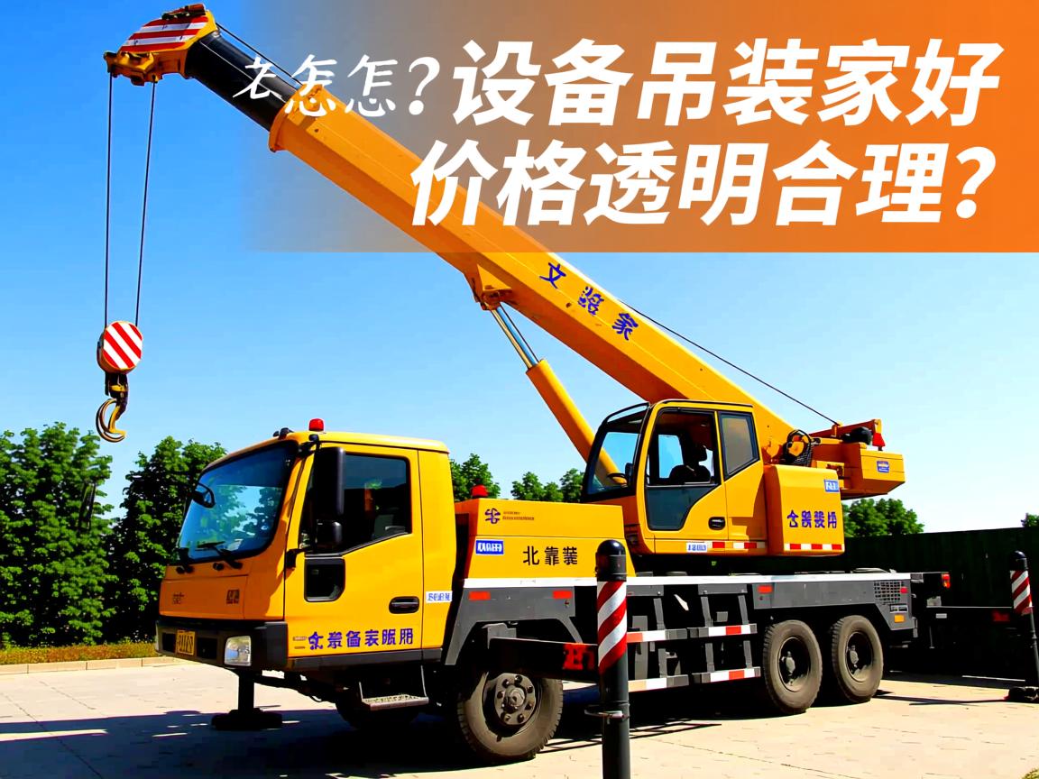北京靠谱的设备吊装公司怎么选？设备吊装哪家好价格透明合理？
