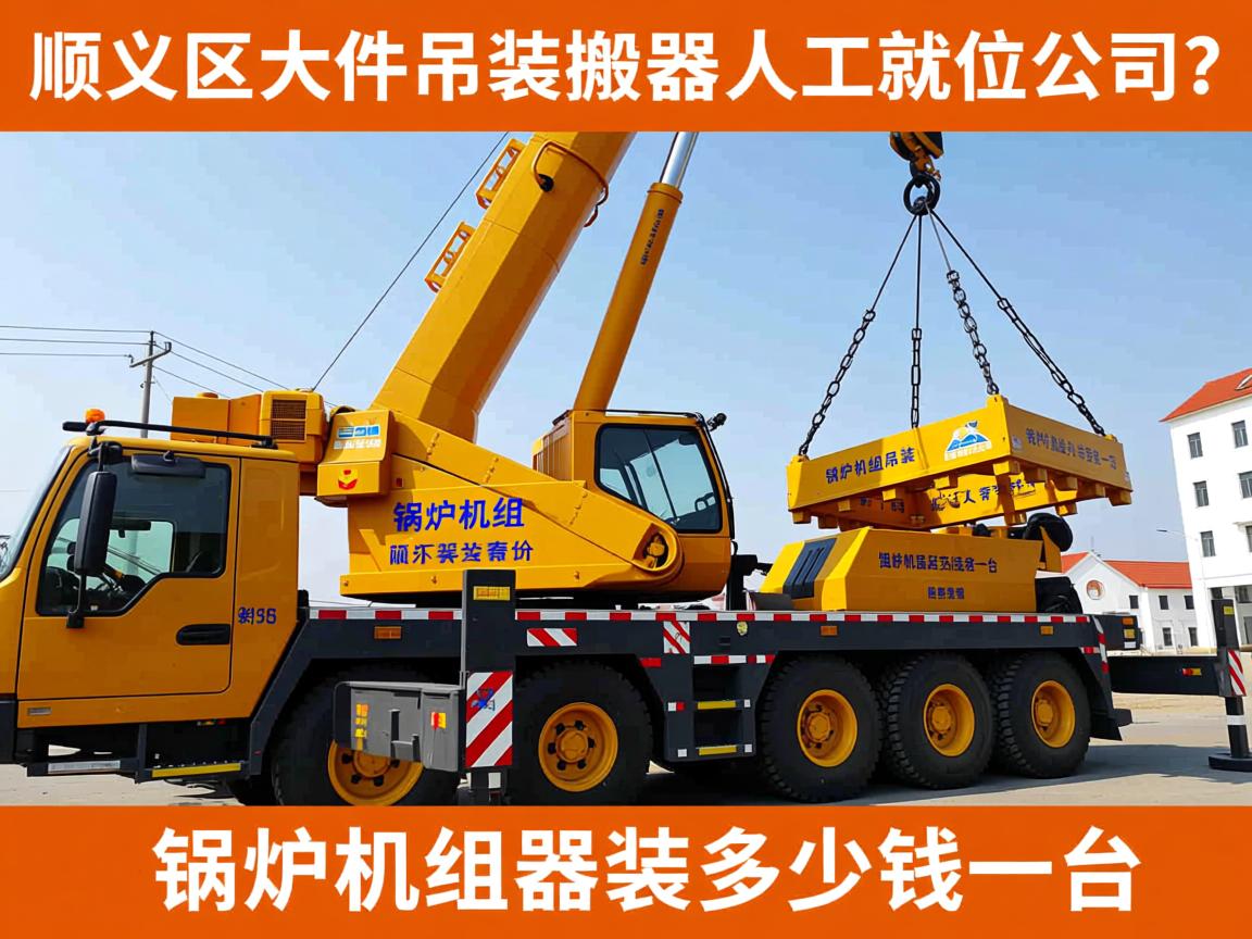 北京专业设备吊装价格_顺义区大件吊装搬运机器起重人工就位公司?锅炉机组吊装多少钱一台