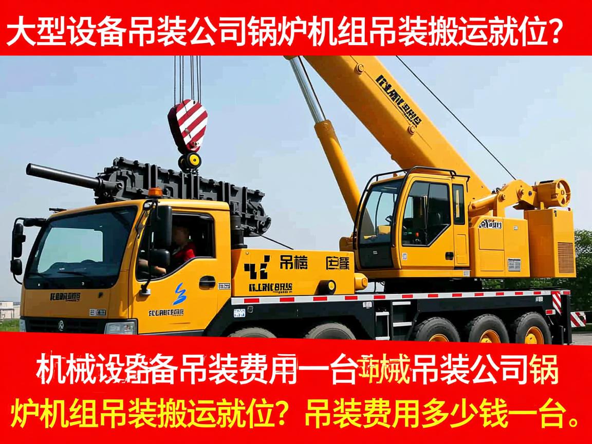 北京机械设备吊装费用_大型设备吊装公司锅炉机组吊装搬运就位？吊装费用多少钱一台