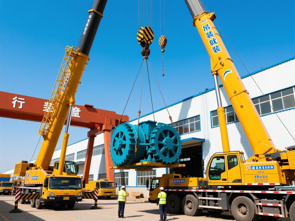 北京工厂搬迁吊装怎么选？大型机组吊装就位全解析，人工起重搬运要注意什么？