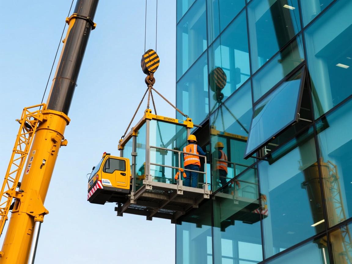 北京玻璃设备吊装_北京高层玻璃吊装?大玻璃吊装需要注意哪些特殊安全要求