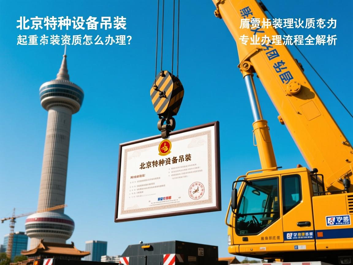 北京特种设备吊装，起重吊装资质怎么办理？专业办理流程全解析