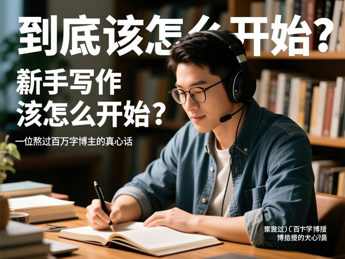 新手写作到底该怎么开始？一位熬过百万字博主的真心话