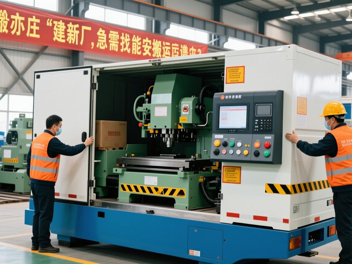 在亦庄建新厂，急需找能安全搬运精密机床的靠谱公司，有推荐的联系方式吗？