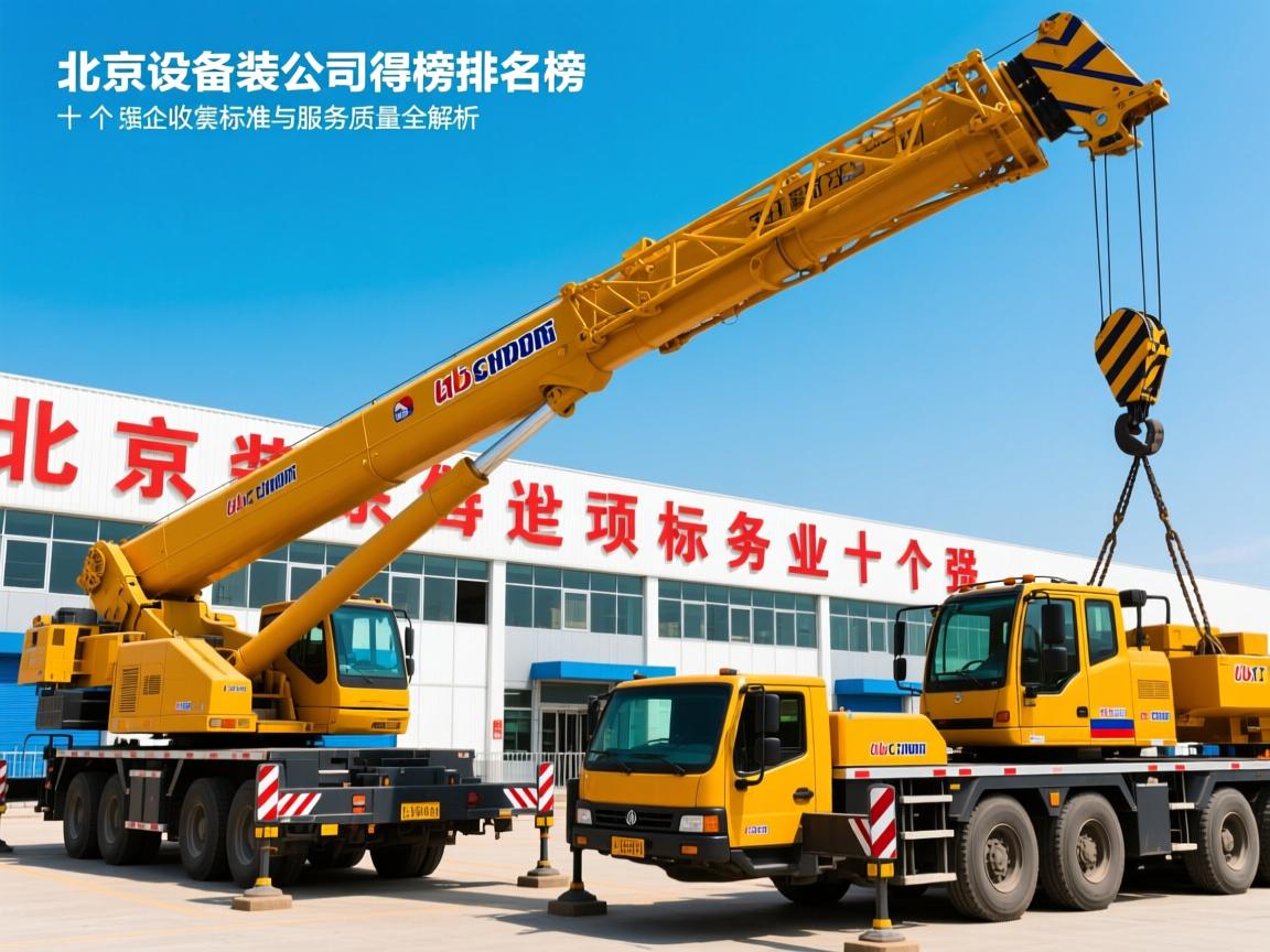 北京设备吊装公司排名榜，前十强企业如何选？收费标准与服务质量全解析