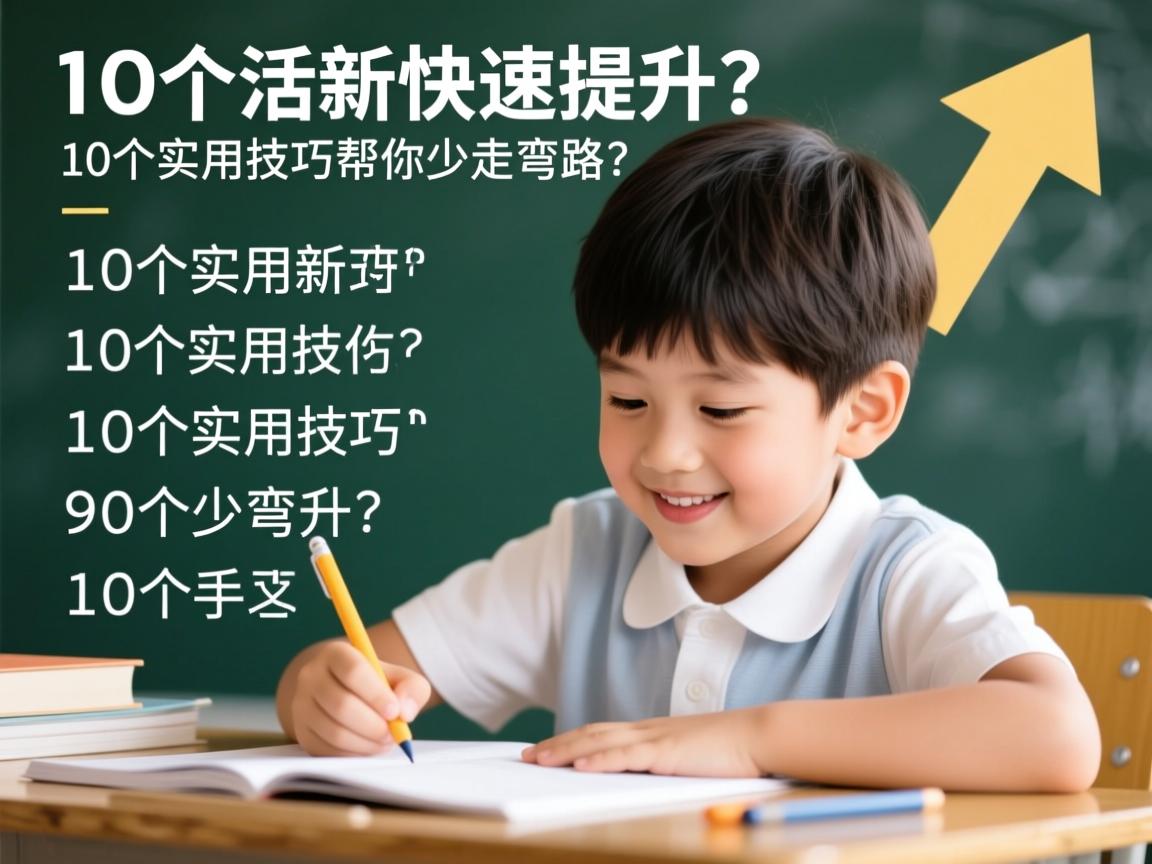 写作新手如何快速提升？这10个实用技巧帮你少走弯路