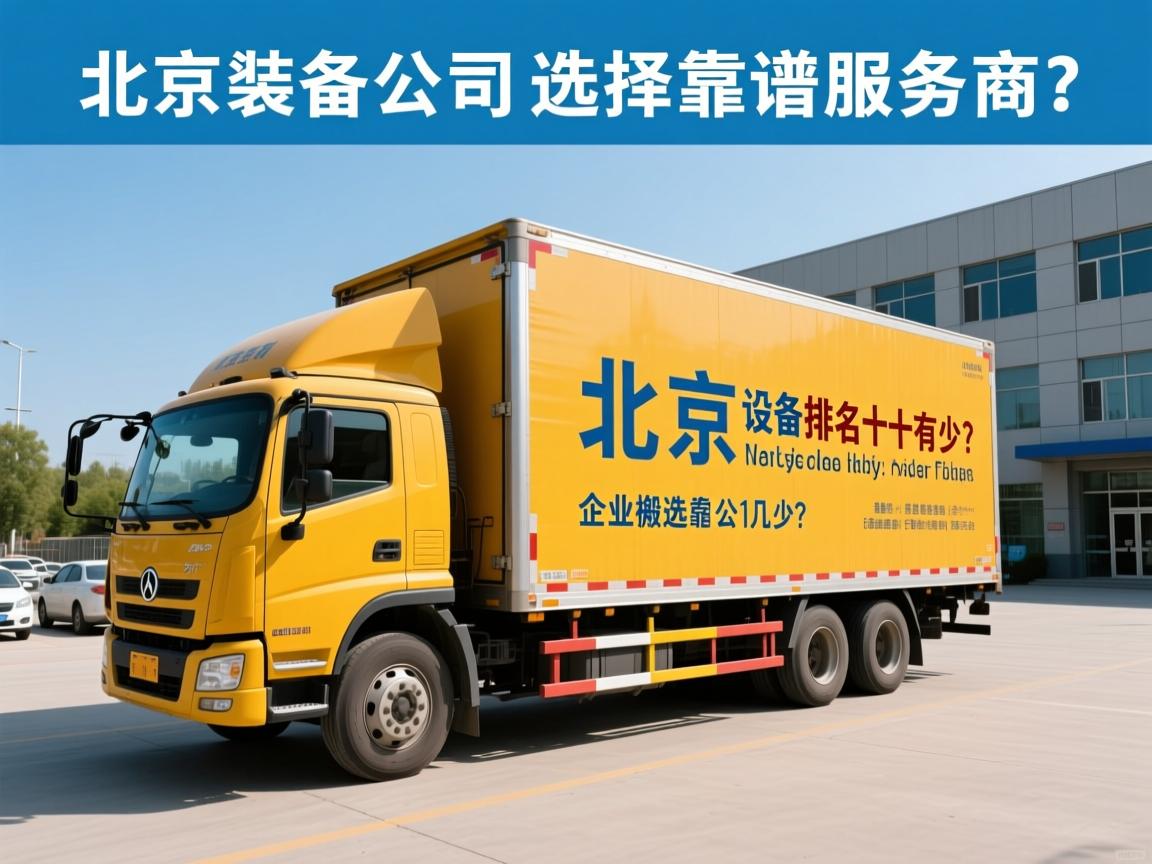 北京设备搬运公司排名前十有哪些？企业搬迁如何选择靠谱服务商？