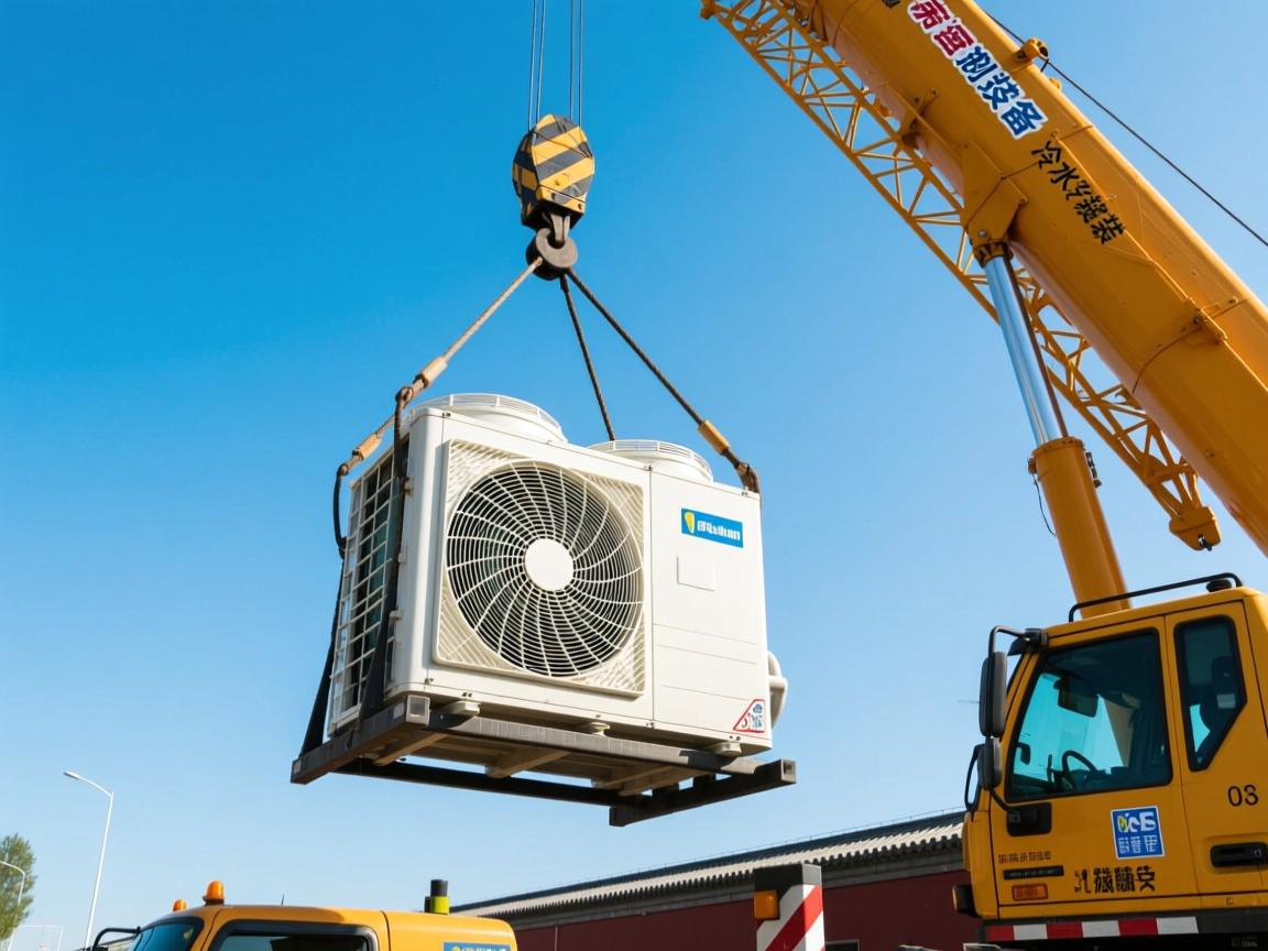 北京制冷设备吊装怎么选？冷水机组吊装要注意哪些关键点？