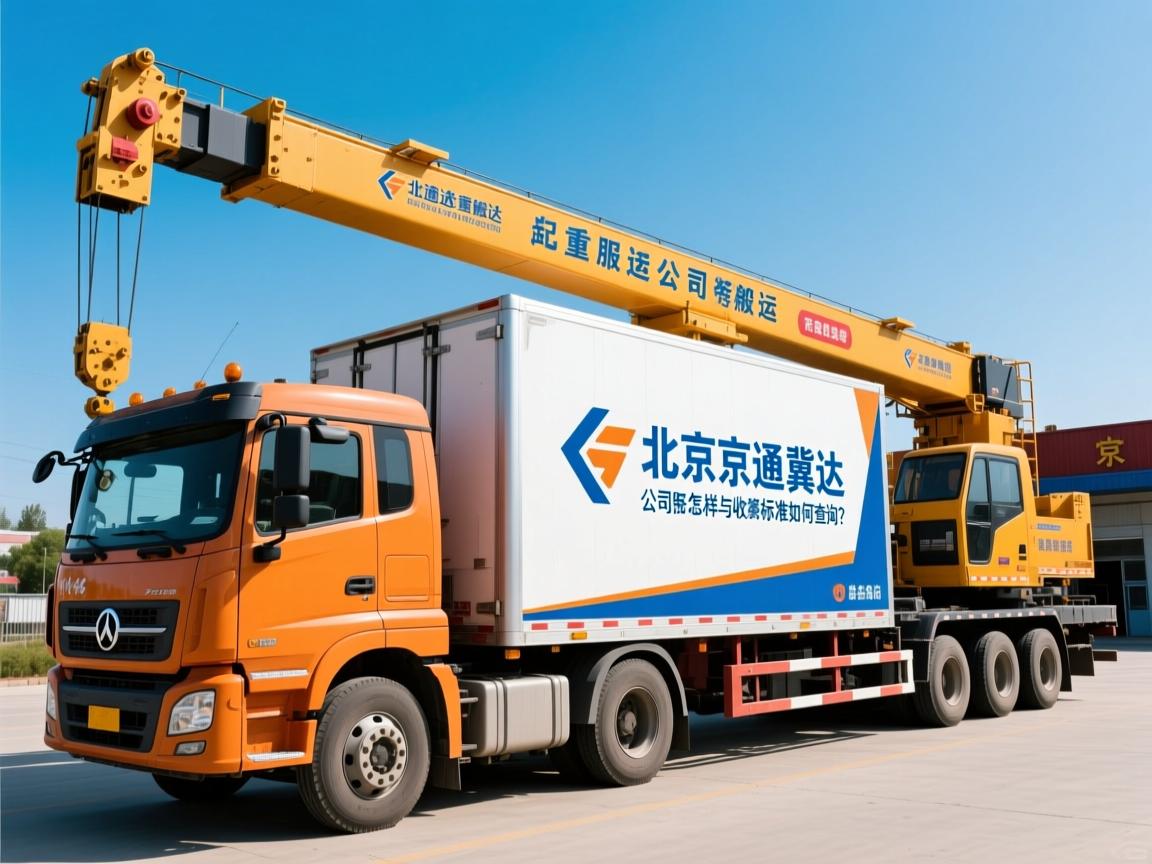 北京京通冀达起重搬运：公司服务怎么样与收费标准如何查询？