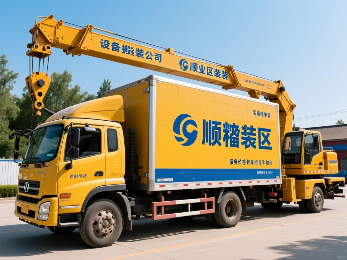 顺义区设备搬运吊装公司电话怎么找？服务价格收费标准如何？