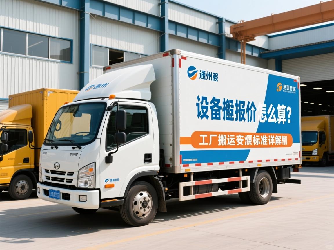通州设备搬运报价怎么算？工厂搬迁收费标准详解