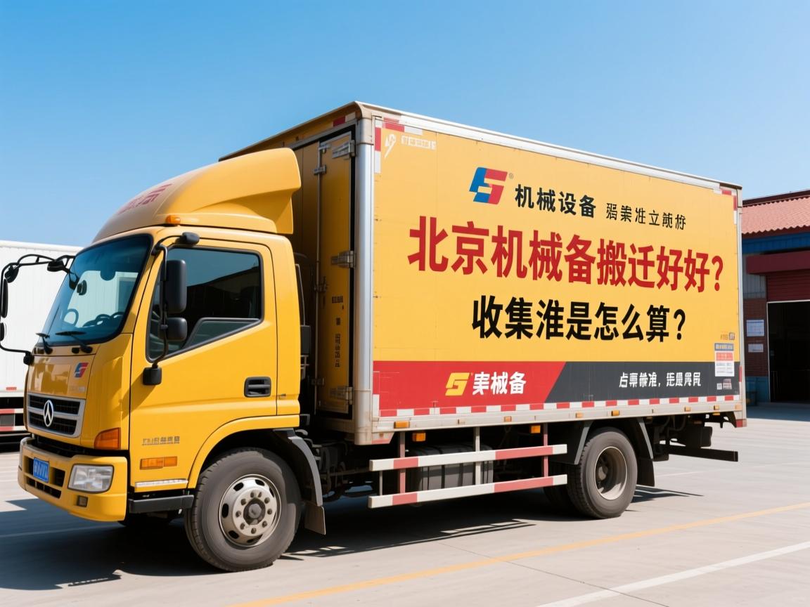 北京机械设备搬迁哪家好？收费标准是怎么算的？