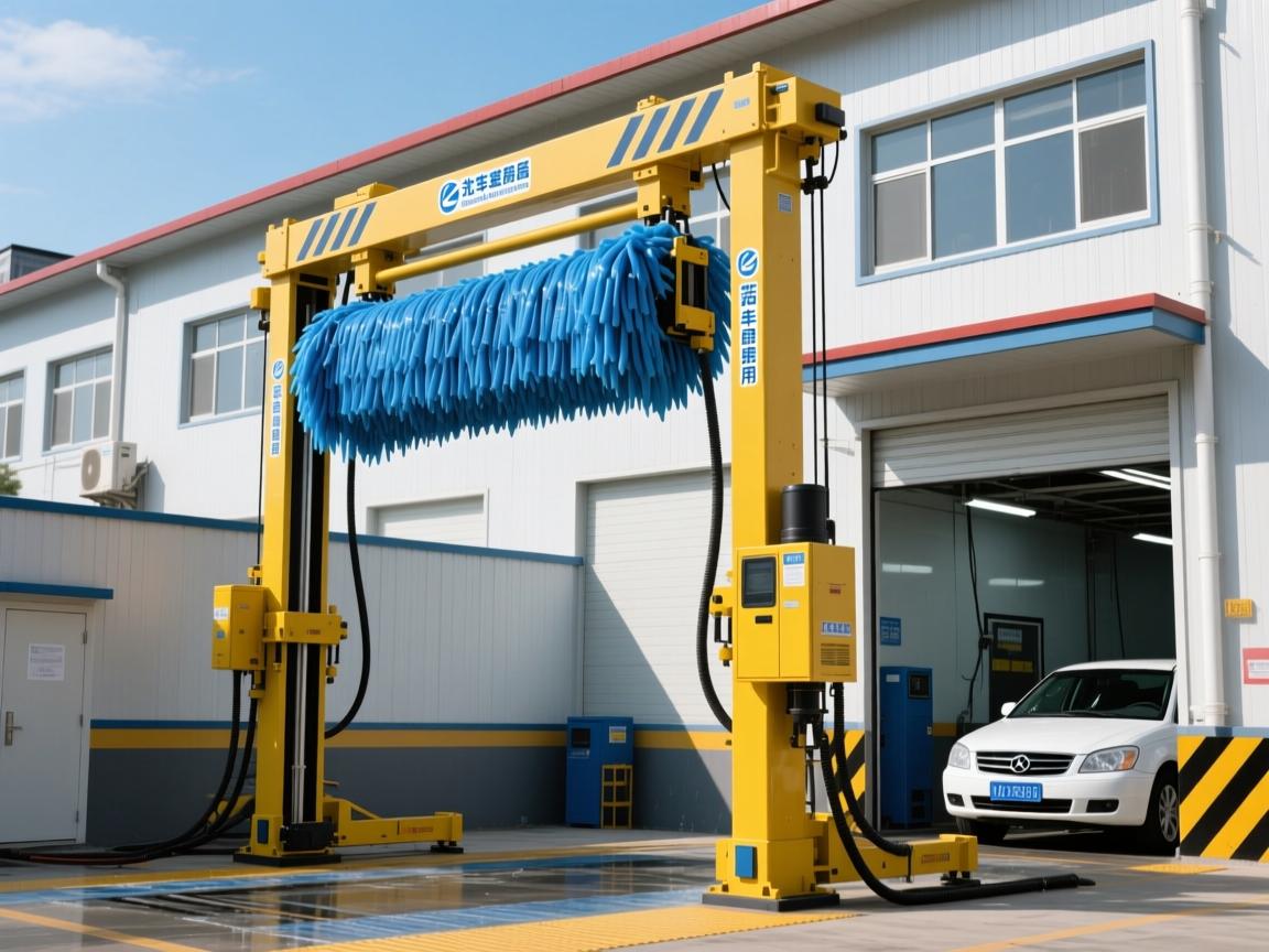 北京洗车吊装设备效果图_实景施工图怎么看，哪种设备方案更好用？