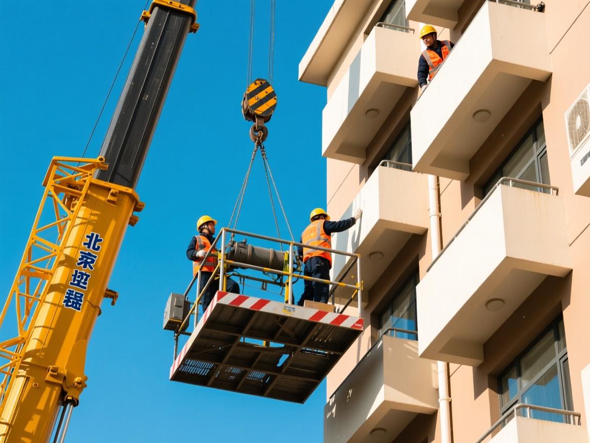北京怀柔设备吊装上楼怎么操作？