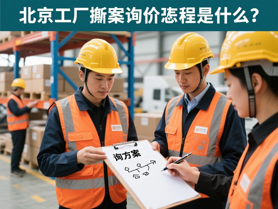 北京工厂搬迁询价流程是什么？询价方案该怎么写？