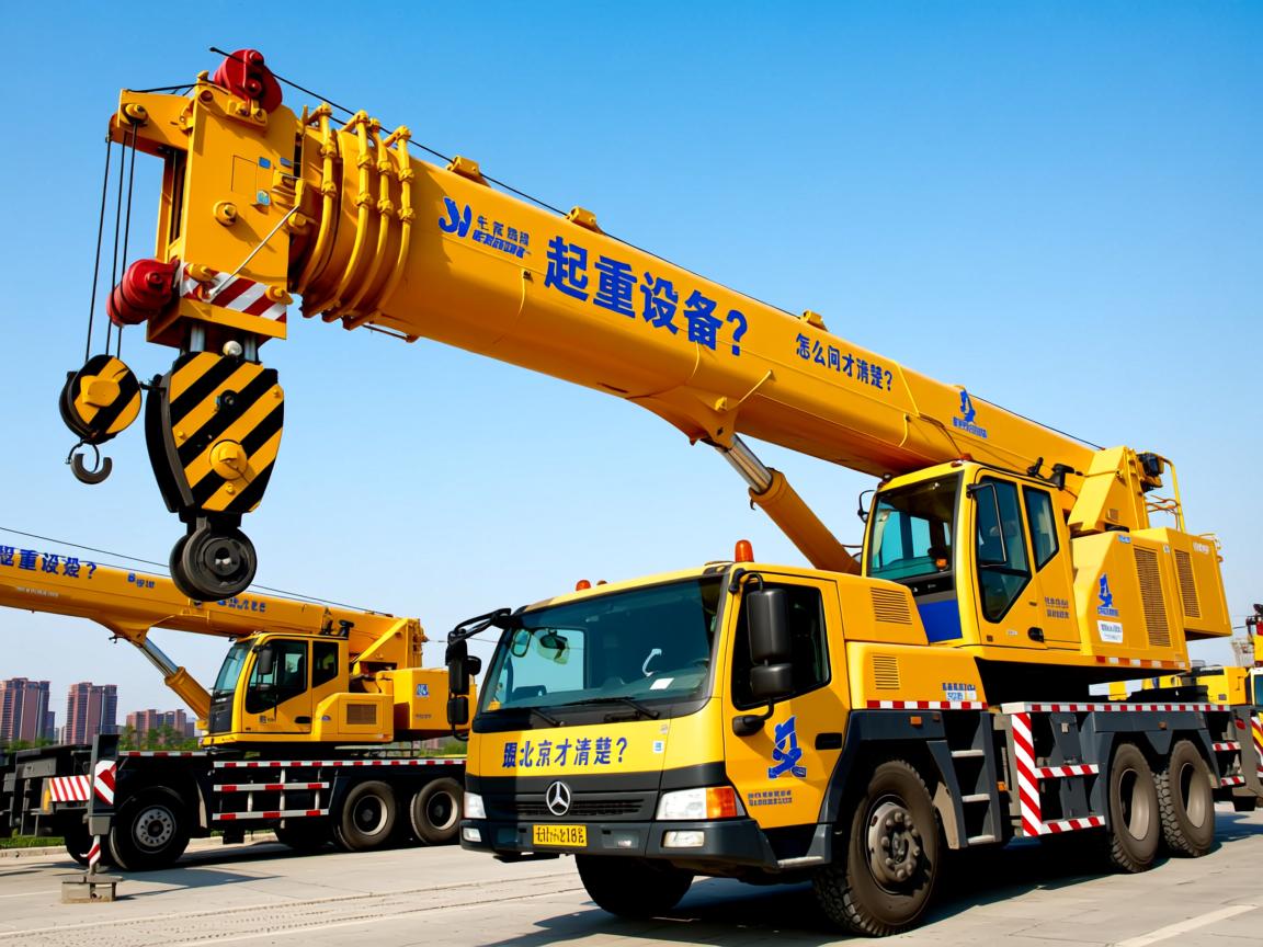 北京起重设备报价怎么问才清楚？