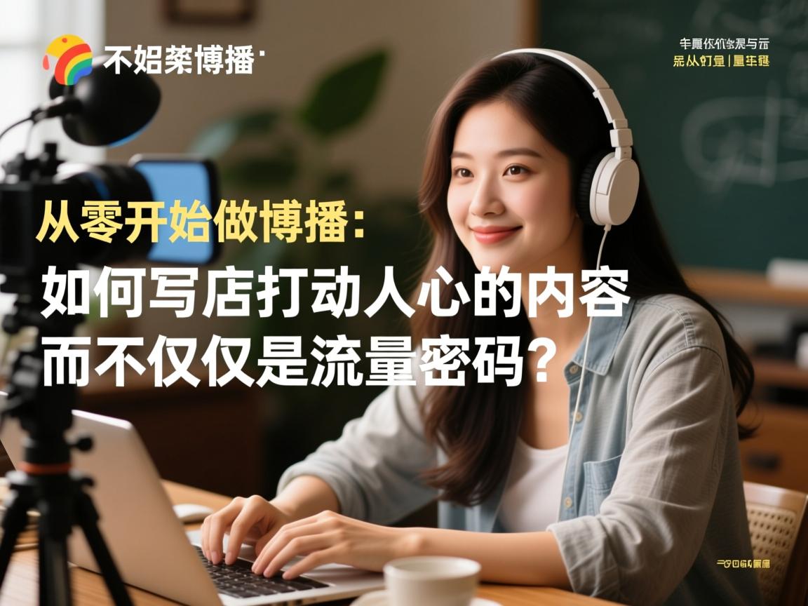 从零开始做博主：如何写出打动人心的内容，而不仅仅是流量密码？